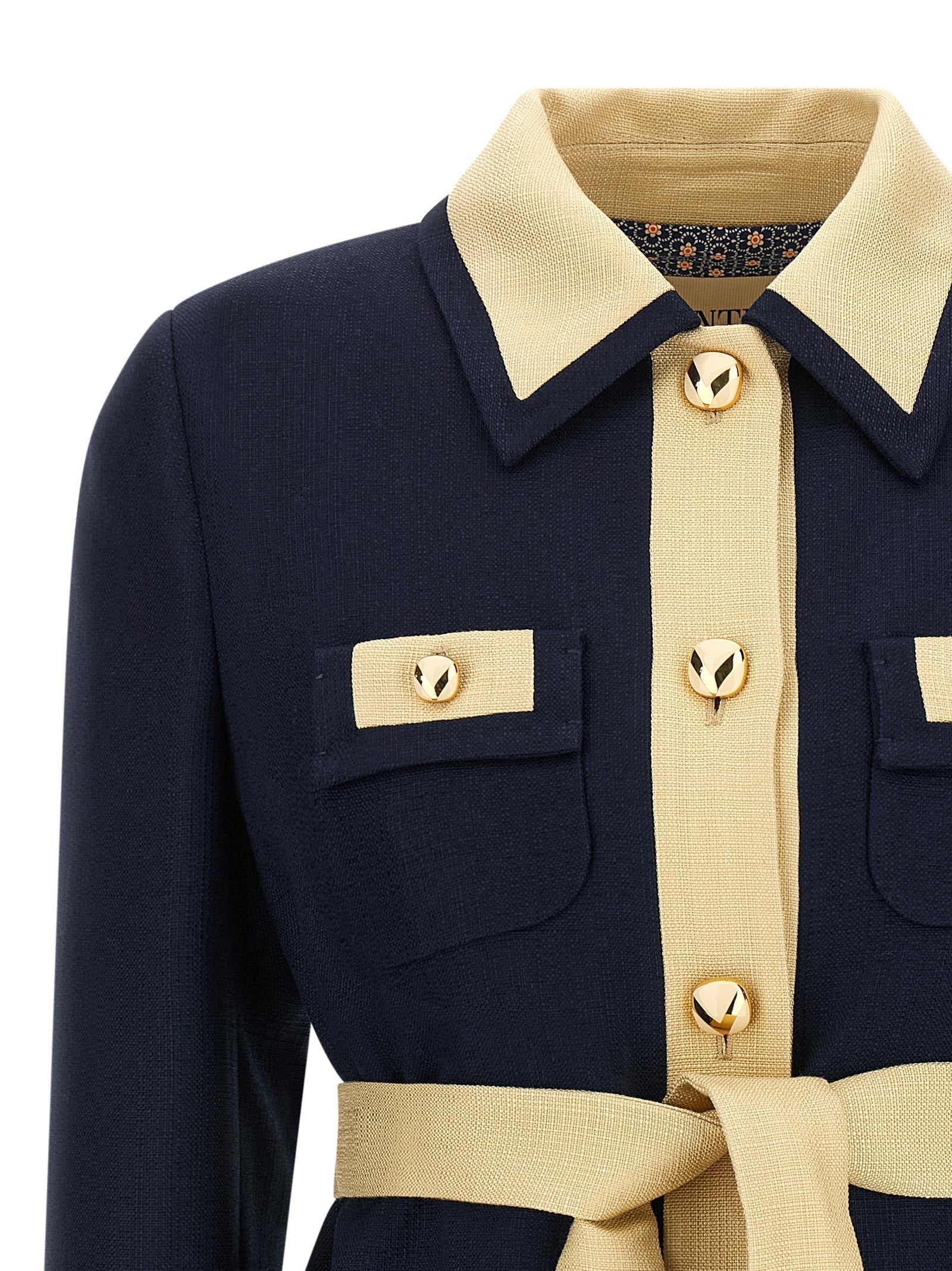 VALENTINO GARAVANI - VALENTINO GARAVANI - Valentino Garavani belted caban - Women’s Outerwear