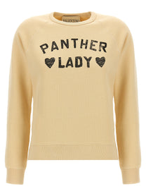 VALENTINO GARAVANI - VALENTINO GARAVANI - Valentino Garavani ’Panther Lady’ sweatshirt - Women’s Sweatshirts
