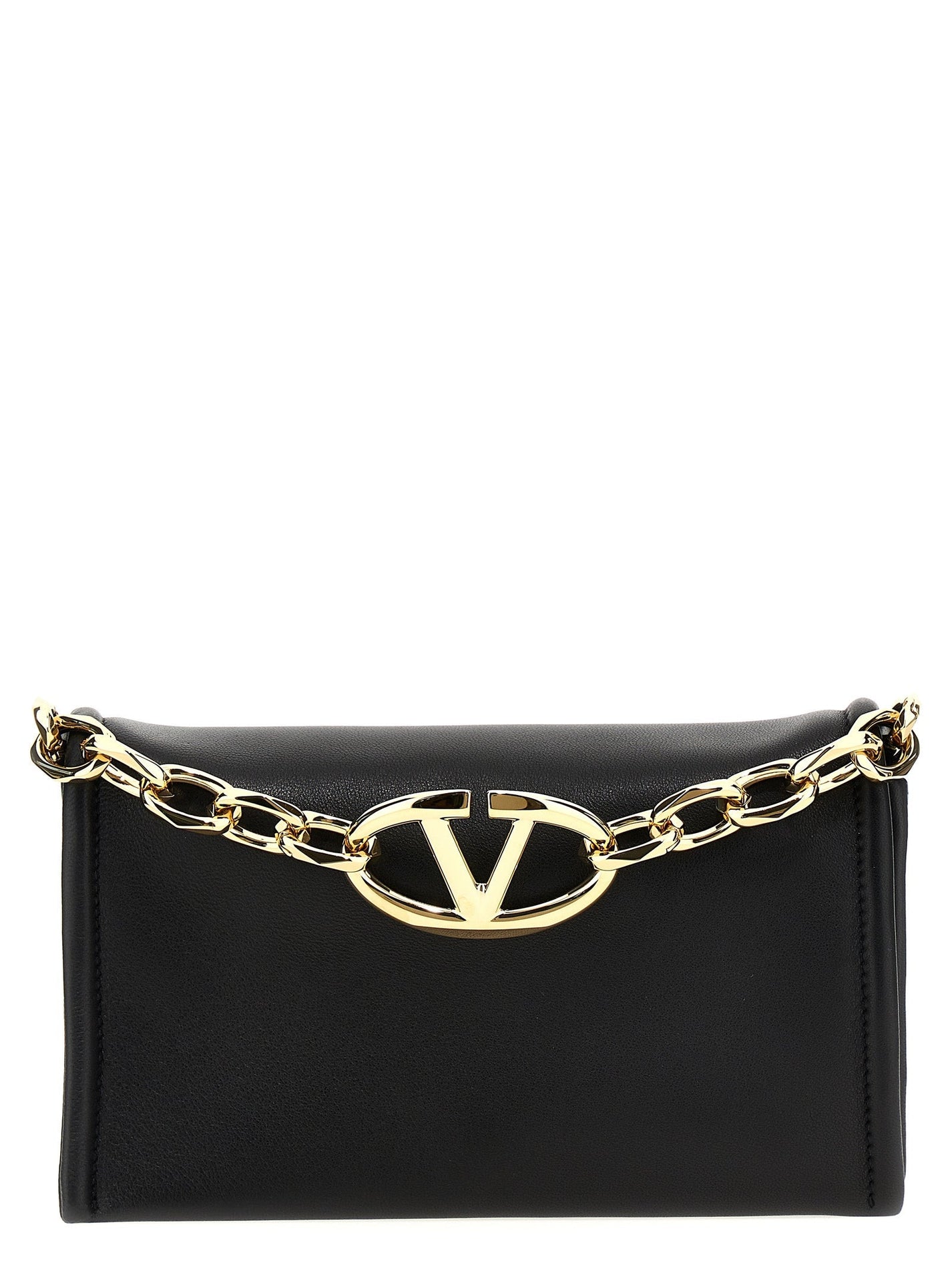 VALENTINO GARAVANI - VALENTINO GARAVANI - Valentino Garavani ’VLogo Chain’ clutch bag - Women’s Bags