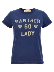 VALENTINO GARAVANI - VALENTINO GARAVANI - Valentino Garavani ’Panther Lady’ T-shirt - Women’s Top