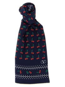 VALENTINO GARAVANI - VALENTINO GARAVANI - Valentino Garavani ’Cherryfic’ scarf - Women’s Accessories