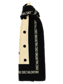 VALENTINO GARAVANI - VALENTINO GARAVANI - Valentino Garavani ’Chez Valentino’ scarf - Women’s Accessories