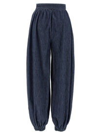 VALENTINO GARAVANI - VALENTINO GARAVANI - Valentino Garavani Denim Chambray pants - Women’s Pants