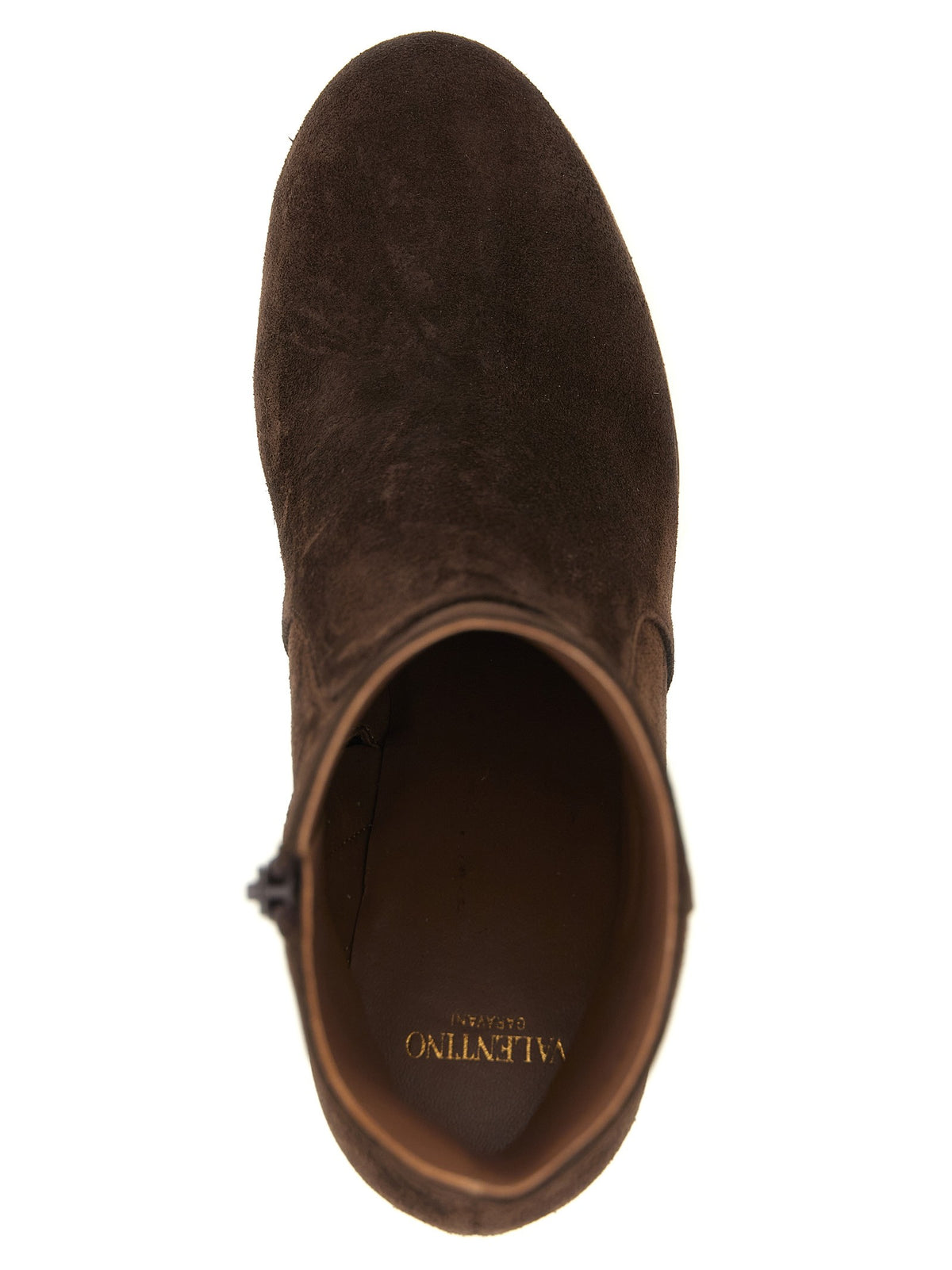 Valentino Valentino Garavani Fawcette Ankle Boots Brown, view 4