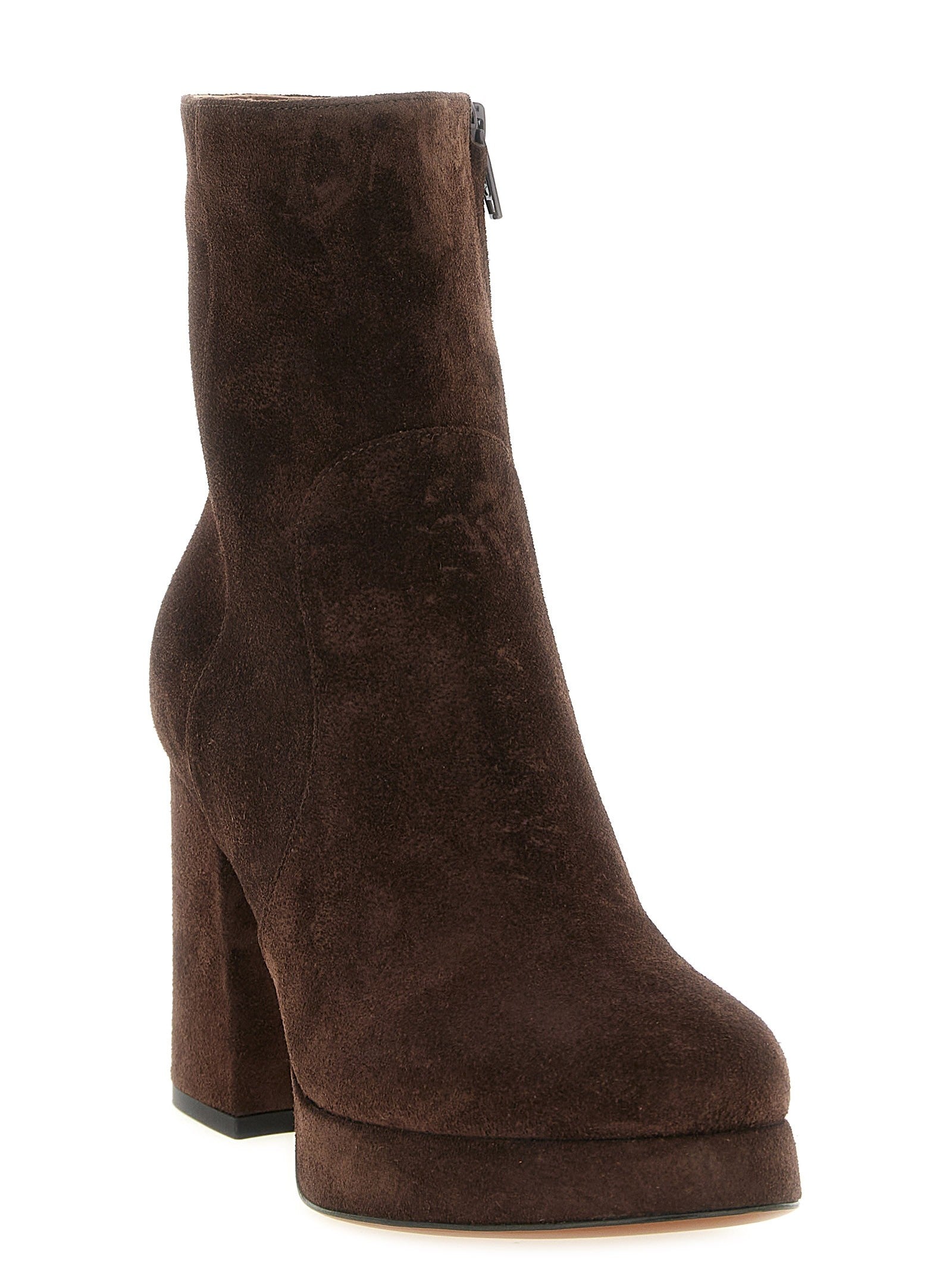 Valentino Valentino Garavani Fawcette Ankle Boots Brown