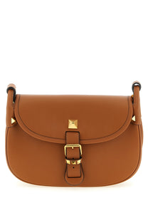 Valentino Valentino Garavani Flaneuse Medium Shoulder Bag Brown