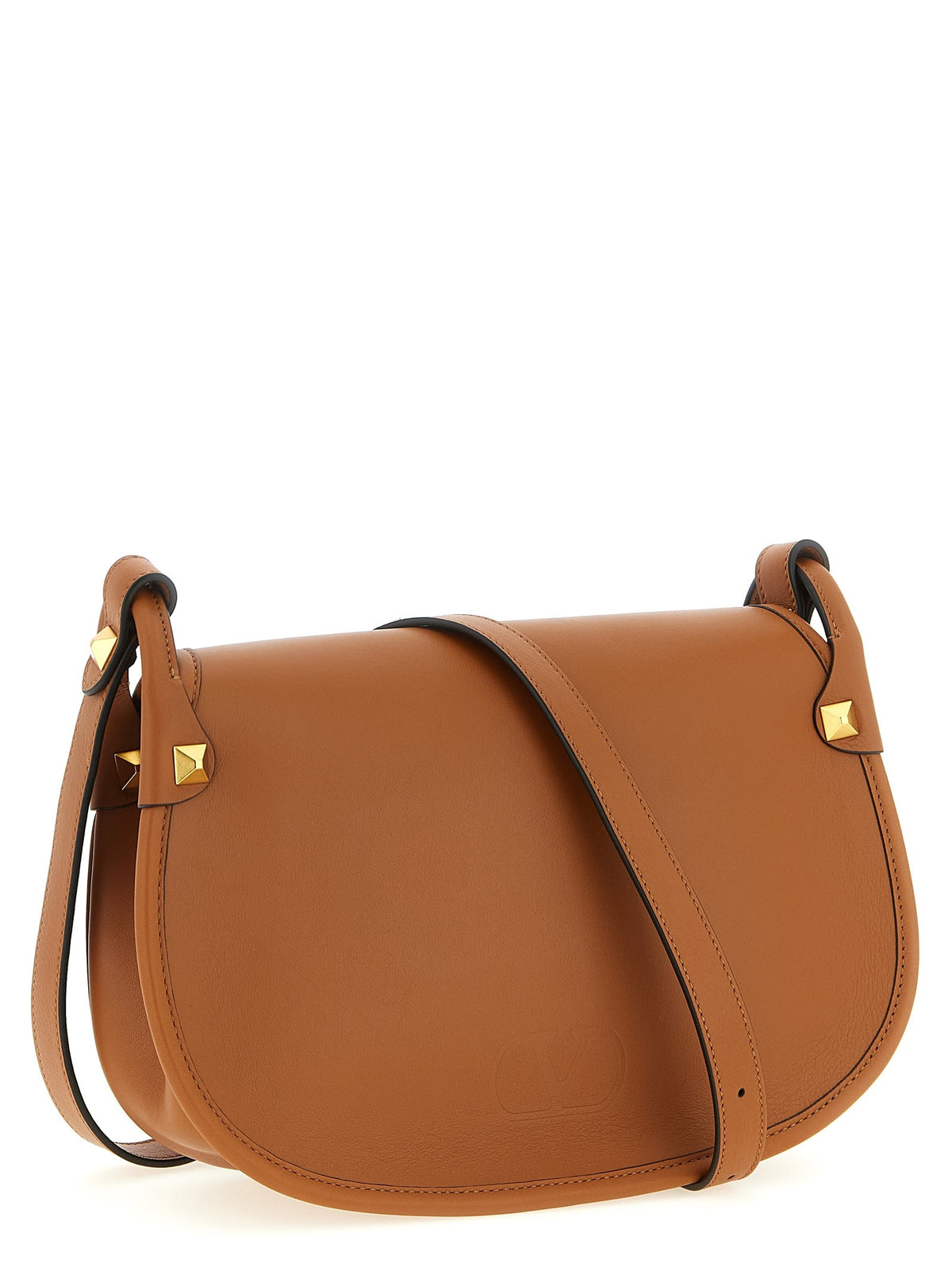 Valentino Valentino Garavani Flaneuse Medium Shoulder Bag Brown