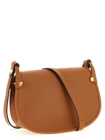 Valentino Valentino Garavani Flaneuse Medium Shoulder Bag Brown