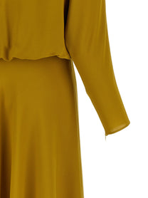 Valentino Valentino Garavani Georgette Dress Green