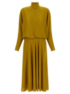 Valentino Valentino Garavani Georgette Dress Green, view 2