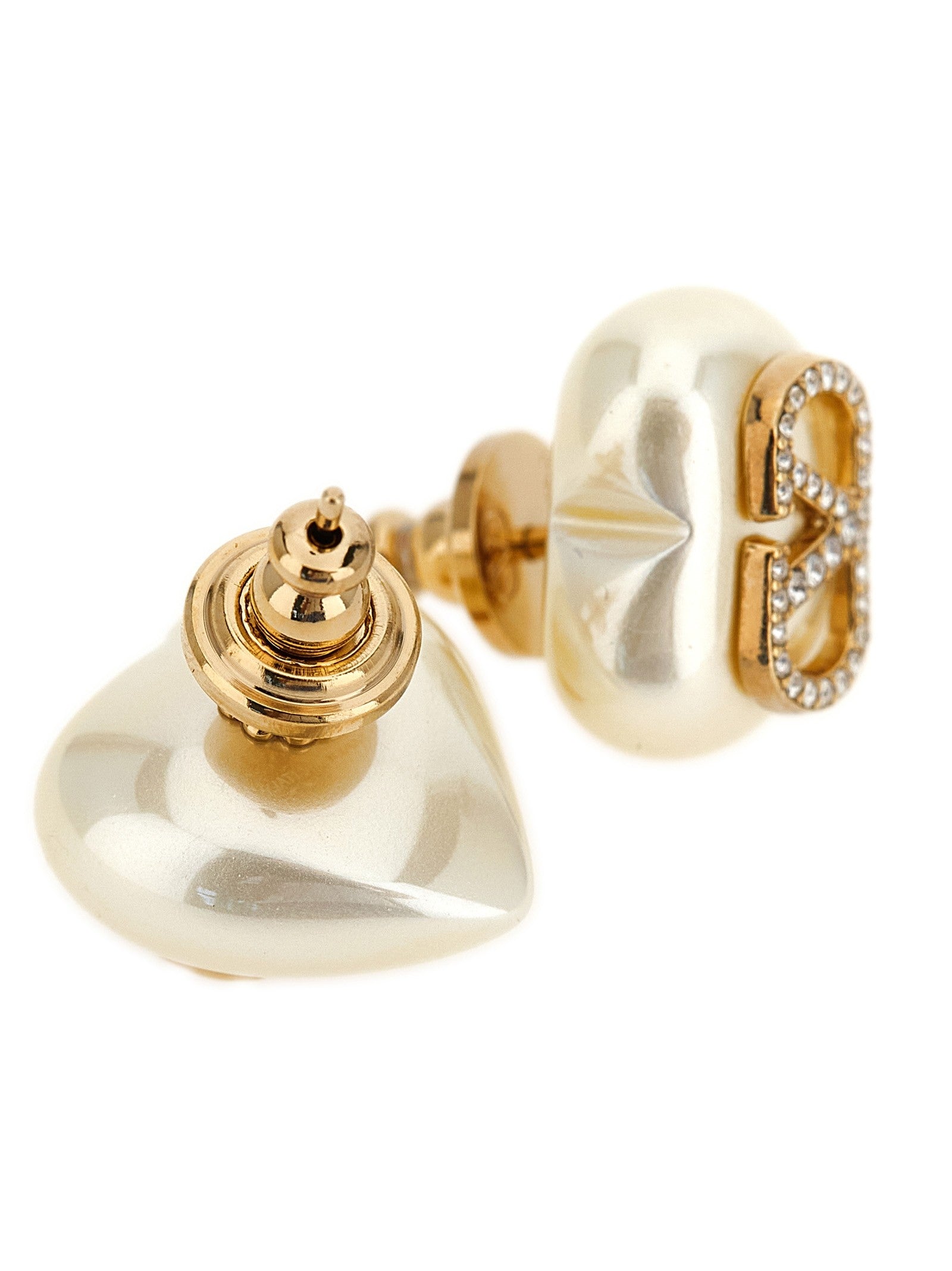 Valentino Valentino Garavani Heart Earrings Gold