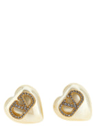 Valentino Valentino Garavani Heart Earrings Gold