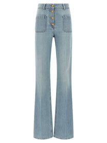 Valentino Valentino Garavani High Waist Jeans Blue