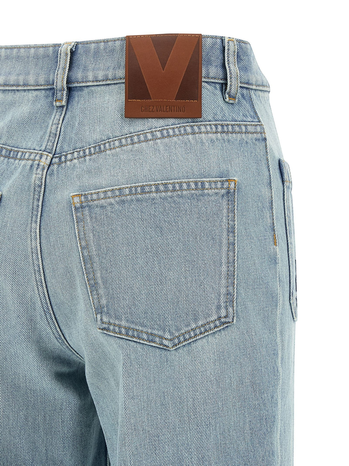Valentino Valentino Garavani High Waist Jeans Blue