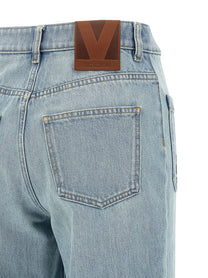 Valentino Valentino Garavani High Waist Jeans Blue