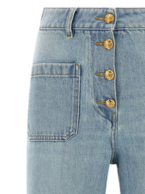 Valentino Valentino Garavani High Waist Jeans Blue