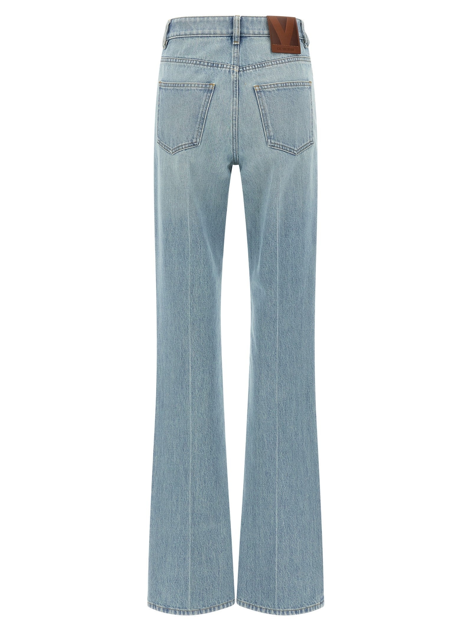 Valentino Valentino Garavani High Waist Jeans Blue