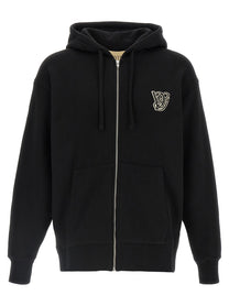 Valentino Valentino Garavani Hoodie VG Patch Black