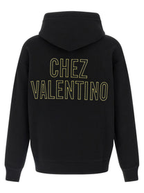 Valentino Valentino Garavani Hoodie Black