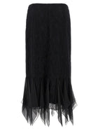 Valentino Valentino Garavani Lace Skirt Black, view 2