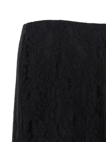 Valentino Valentino Garavani Lace Skirt Black