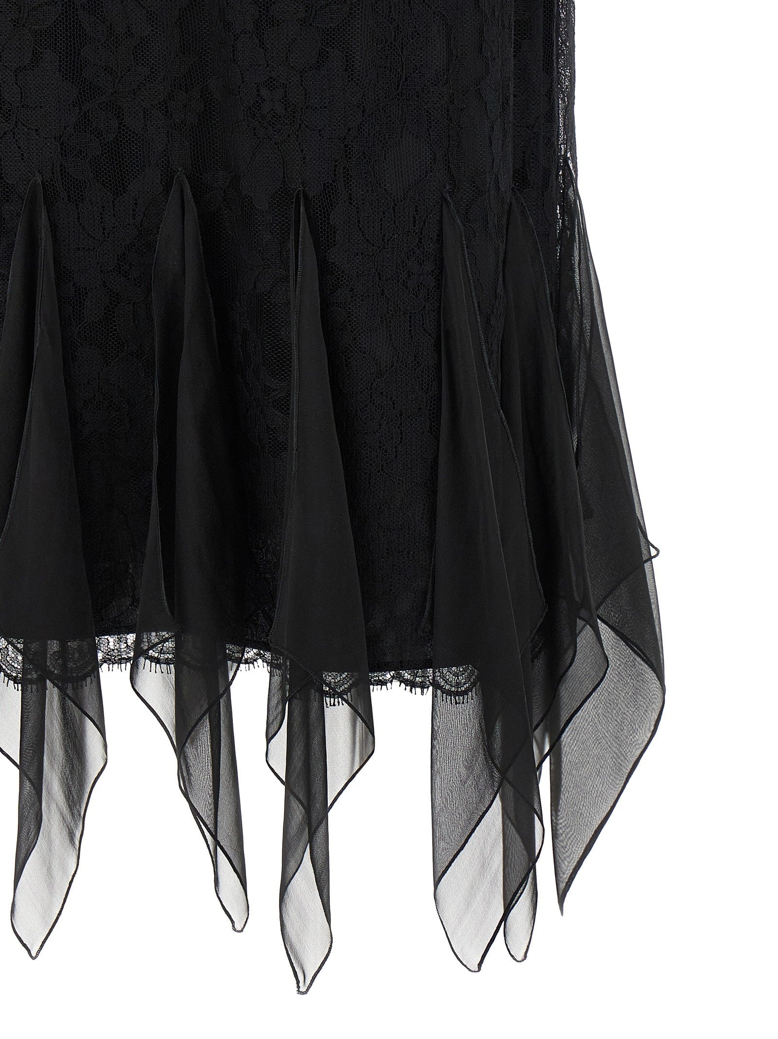 Valentino Valentino Garavani Lace Skirt Black