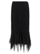 Valentino Valentino Garavani Lace Skirt Black