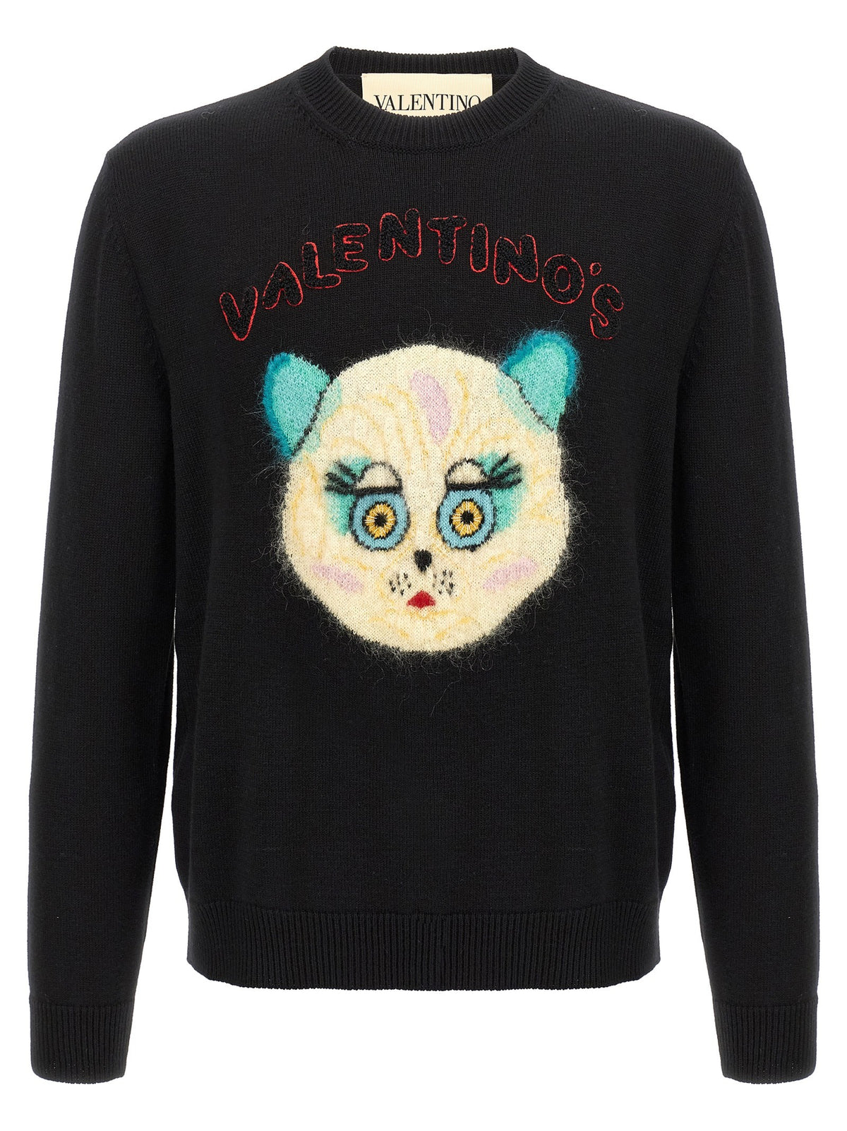 Valentino Valentino Garavani Le Chat De La Maison Sweater Black