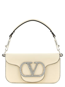 Valentino Valentino Garavani Locò Small Shoulder Bag White