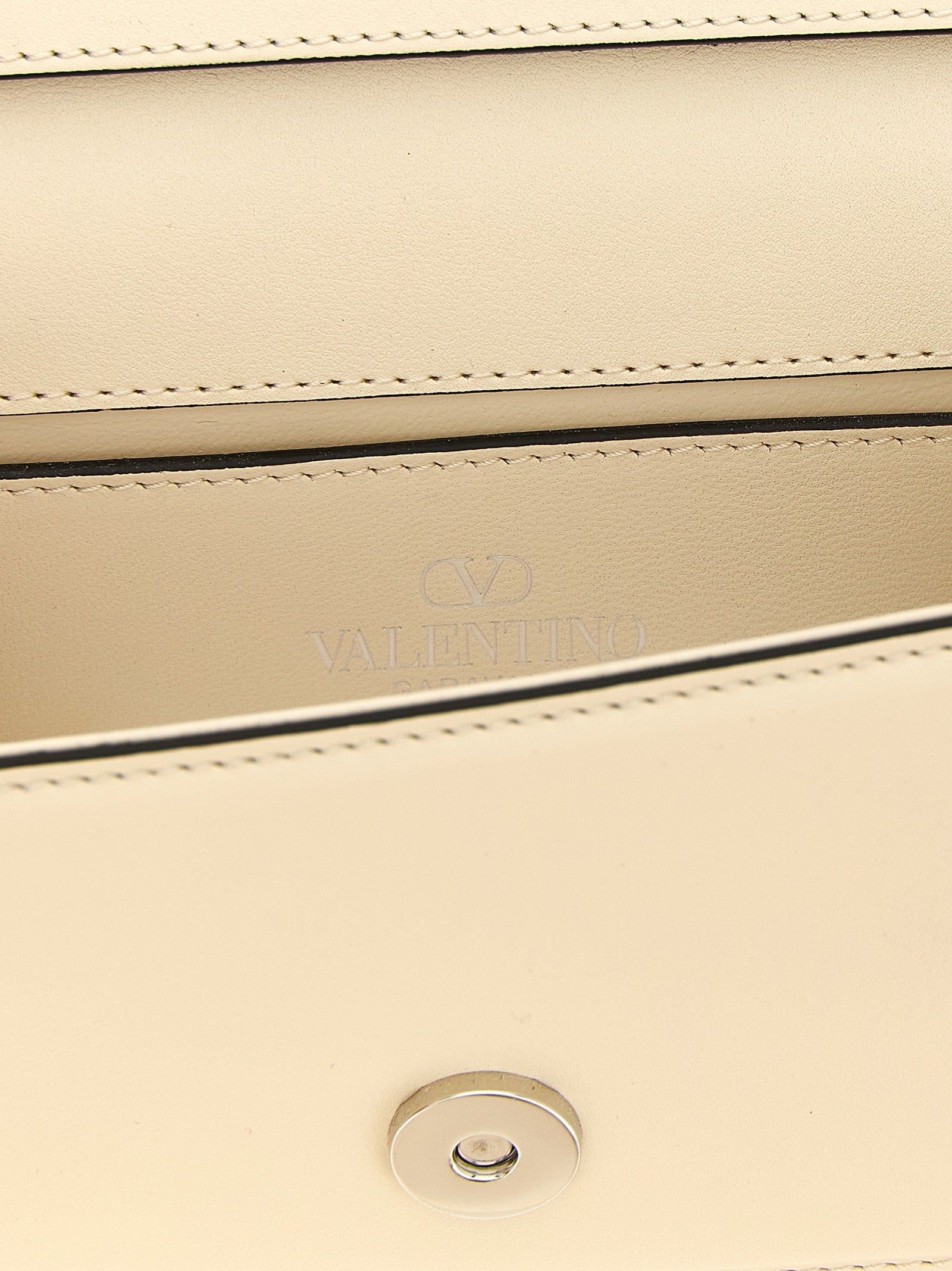 Valentino Valentino Garavani Locò Small Shoulder Bag White