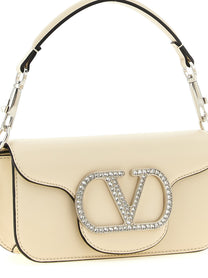 Valentino Valentino Garavani Locò Small Shoulder Bag White