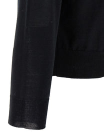 Valentino Valentino Garavani Embroidery Sweater Black