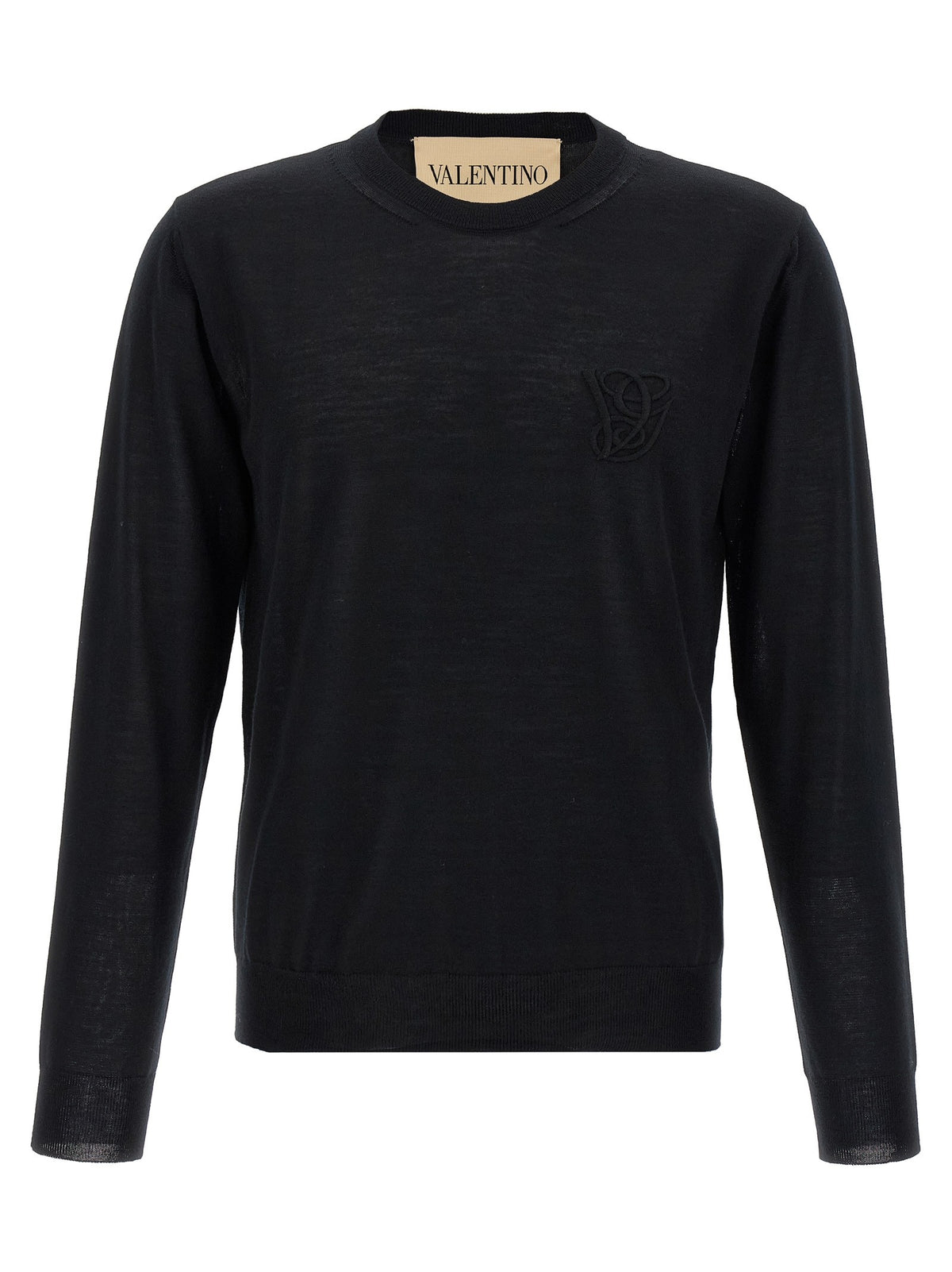 Valentino Valentino Garavani Embroidery Sweater Black