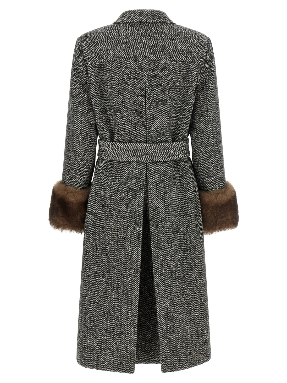 Valentino Valentino Garavani Mossi Coat White