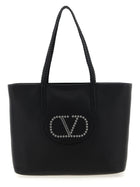 Valentino Valentino Garavani Nellcôte Shopping Bag Black