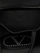 Valentino Valentino Garavani Nellcôte Shopping Bag Black, view 4