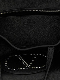 Valentino Valentino Garavani Nellcôte Shopping Bag Black
