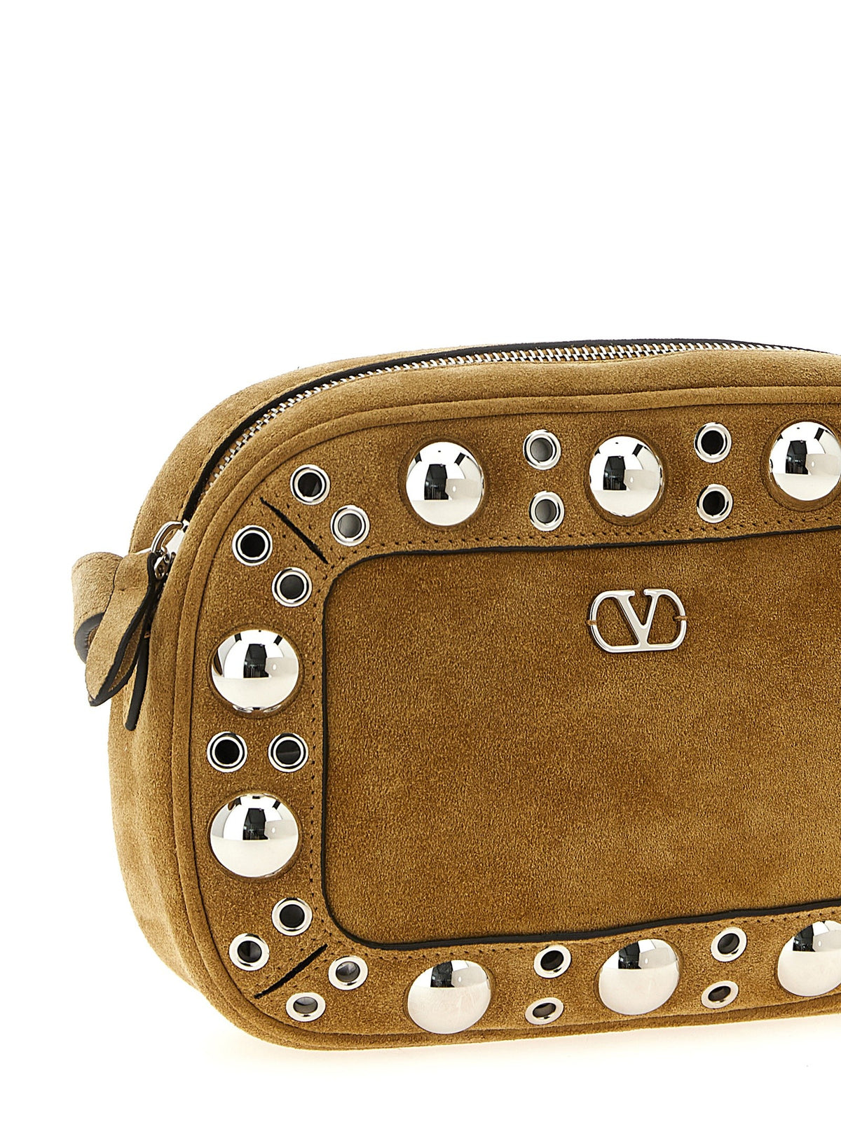Valentino Valentino Garavani Nellcôte Shoulder Bag Beige
