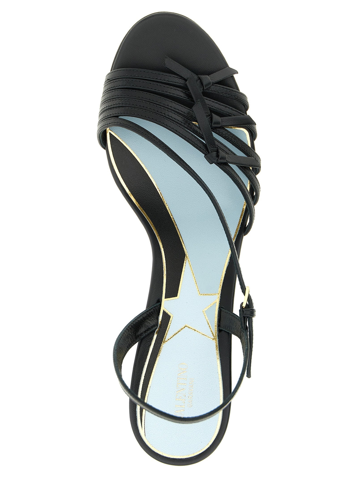 Valentino Valentino Garavani Nodine Sandals Black, view 4