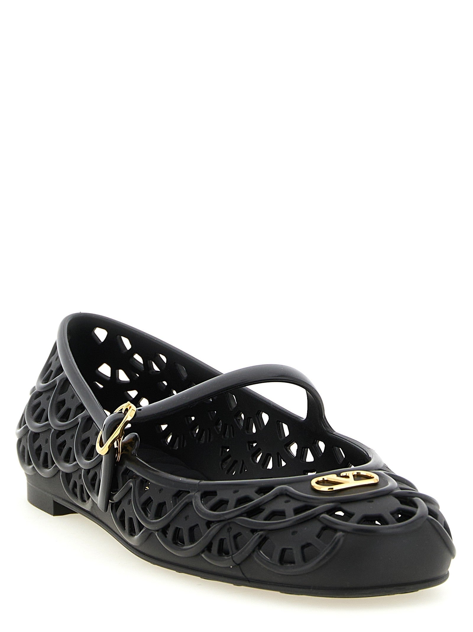 Valentino Valentino Garavani Ondette Ballet Flats Black