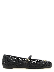 Valentino Valentino Garavani Ondette Ballet Flats Black