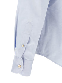 Valentino Valentino Garavani Oxford Butterfly Shirt Blue