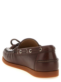Valentino Valentino Garavani Palm Avenue Boat Shoe Brown