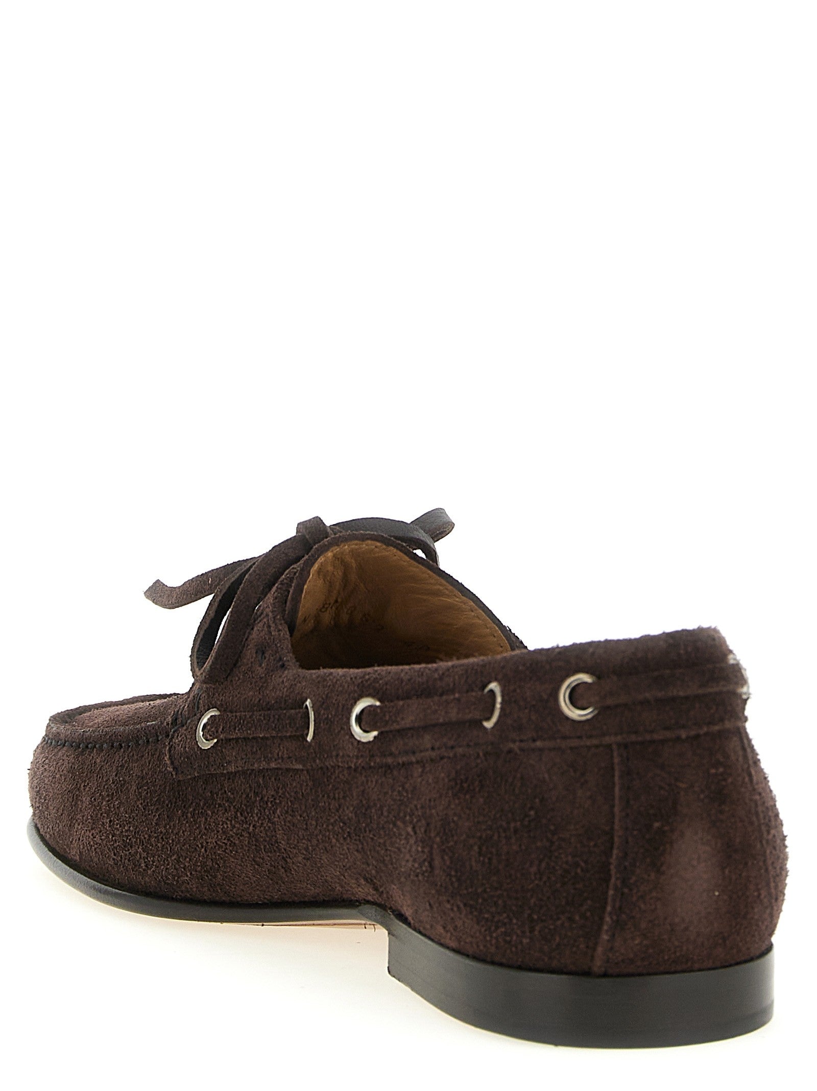 Valentino Valentino Garavani Palm Avenue Boat Shoe Brown