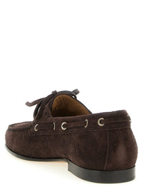Valentino Valentino Garavani Palm Avenue Boat Shoe Brown