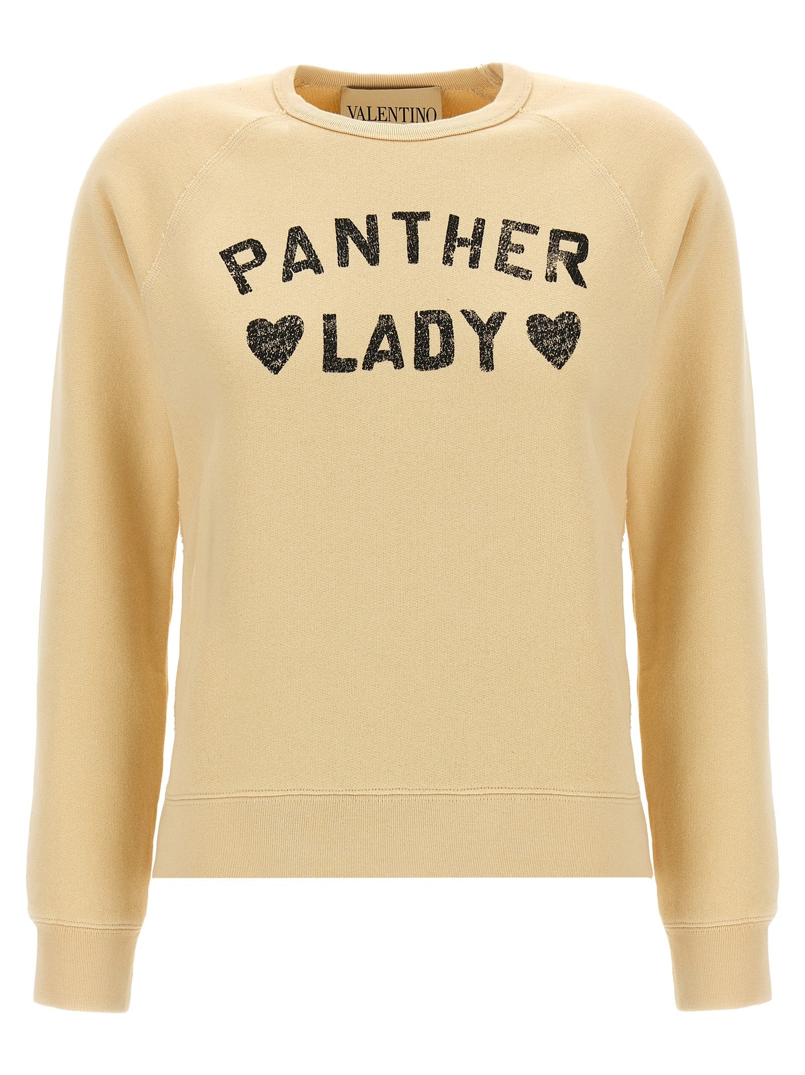 Valentino Valentino Garavani Panther Lady Sweatshirt Beige