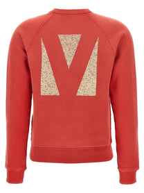 Valentino Valentino Garavani Panther Lady Sweatshirt Red