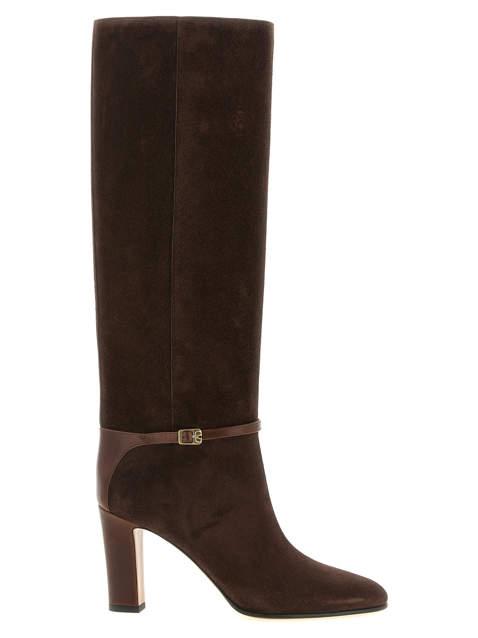 Valentino Valentino Garavani Pattie Boots Brown