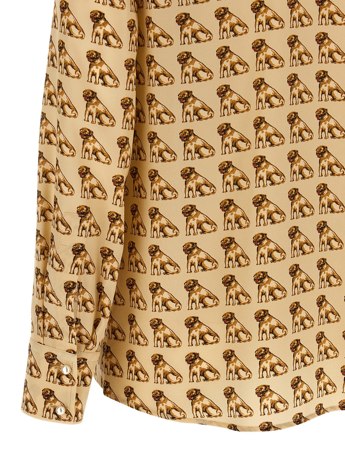 Valentino Valentino Garavani Petit Charles Print Shirt Beige