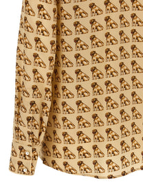 Valentino Valentino Garavani Petit Charles Print Shirt Beige